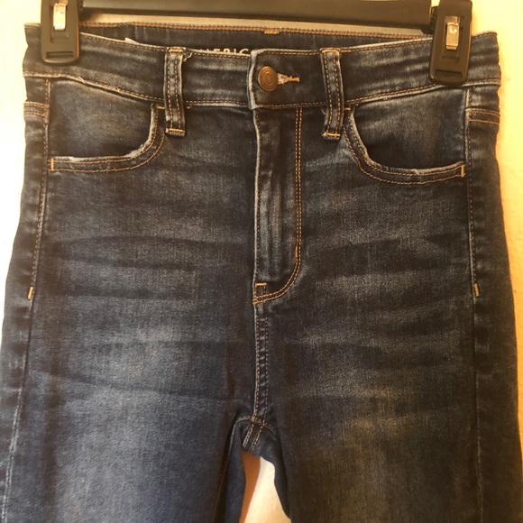 American Eagle Blue Jean Next Level Stretch Jeans - Picture 2 of 5